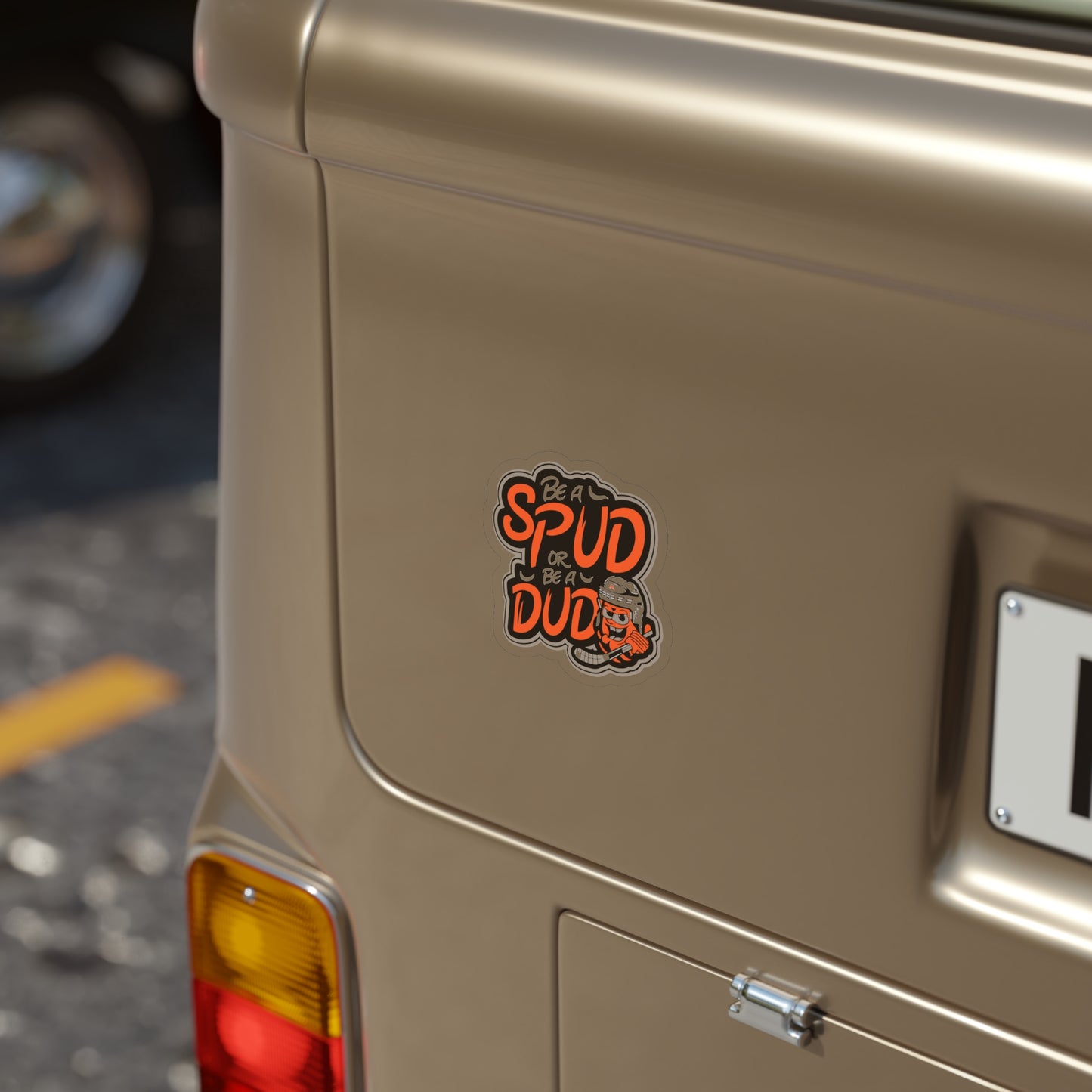 Be a Spud or Be a Dud - Indoor/Outdoor vinyl decal